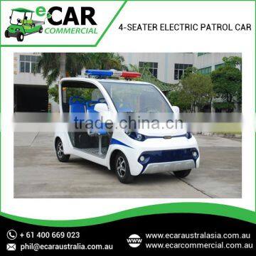 Durable Quality Super Model Electric Patrol 4 Seater Car for Bulk Buyer