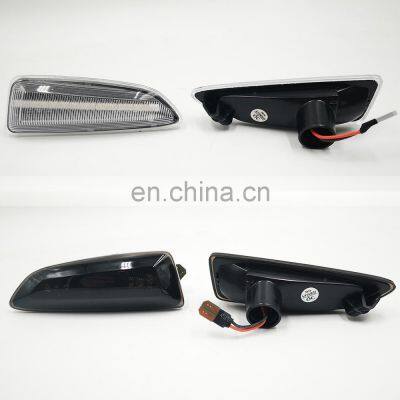 2Pcs Dynamic LED Side Marker Lights 12V Flowing Turn Signal Light Side Repeater Lamp Panel Lamp for Opel for Vauxhall Astra J K