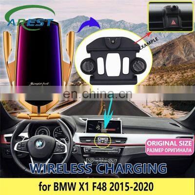 Car Mobile Phone Holder for BMW X1 F48 2015 2016 2017 2018 2019 Support Bracket Accessories for iphone Samsung Huawei Xiaomi LG