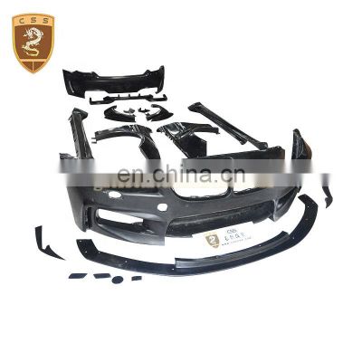 Car Accessories Upgrade PD Type CF+FRP Material Wide Body Kits Car Bumper Protector For BNW 6 Series F06 F12 F13