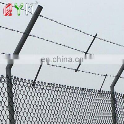 High Security Anti-climb Galvanized Steel Airport Fence