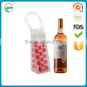 Wholesale Promotional Colorful PVC Beer Bottle Cooler Bag Plastic Pvc Ice Wine Bag photo-5
