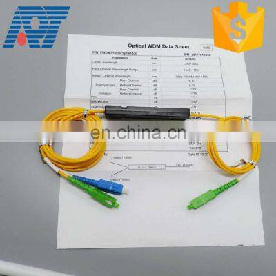 Factory Supply High Quality Fiber Optic ABS Box Type FWDM With SC/upc Connector photo-3
