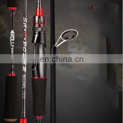 Оптовая продажа от завода. Прочные спиннинговые удочки и удочки для бейткастинга длиной от 1,8 м до 2,4 м, жесткость M/ML, для рыбалки в океане и реке. photo-5