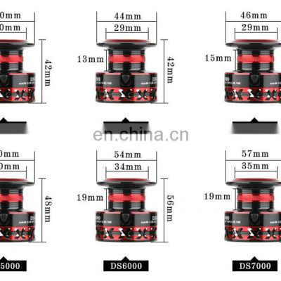 New Design DS 2000-7000 All-Metal Knob One-Way No Gap Rock Fishing Sea Fishing Spinning Reel photo-5