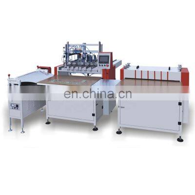 Semi-automatic double platform case maker/hardcover making machine/book cover calendar making machine