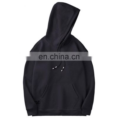 Factory Drop Ship Trendy, Custom Print Personalized High Street Sweatshirt Men Oversized Longline Heavy Cotton Blank Hoodie/