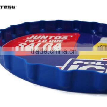 New Arrival Customized Order Plastic Portable Tray Round Plastic Tray photo-6