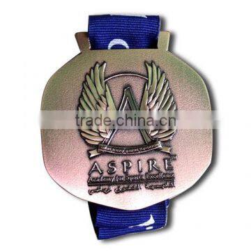 cheap religious medals/cheap customized eco friendly sport medallion