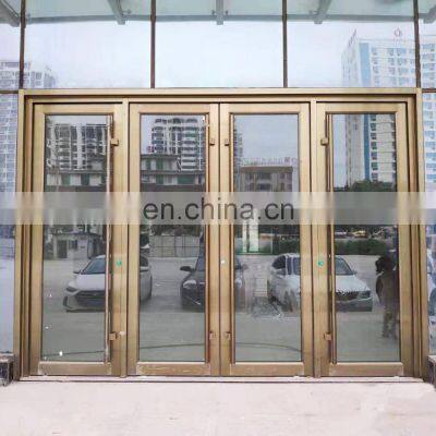 Good Price Commercial Aluminum Store Front Door KFC Shop Front Door