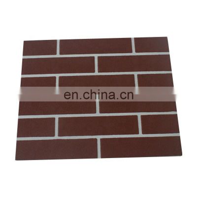 Soundproof Polish Thickness 3Mm Panels Exterior Facade Floor Slab Exterior Wall Cladding Faux Brick Paint Fiber Cement Boards