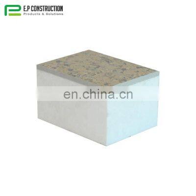 Soundproof Fireproof Foam Concrete Moulding Exterior Partition EPS Outdoor Wall Thermal Decorative Cement Sandwich Panels Board