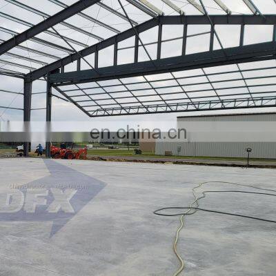 Qingdao Light Steel Structure Fabricated Metal Self Storage Jet Hangar Building