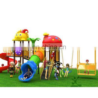 Hot Sale Good Quality Children Commercial Outdoor Playground Equipment,Kids Plastic Slide And Swing