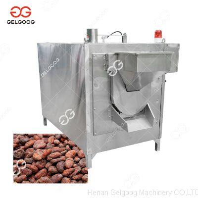 Rotary Drum Cocoa Bean Roaster Machine Commercial Nut Roaster Machine