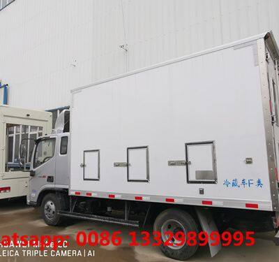Good Price FOTON Brand AUMARK Day Old Chicks Transported Van Truck for 20,000 Day Old Broilers Transportation for Sale photo-3
