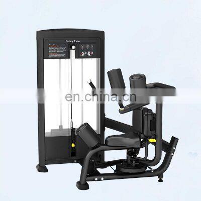 Commercial Selectorized Strength Abdominal Machine Commercial Gym Fitness Equipment Sport Machine Rotary Torso