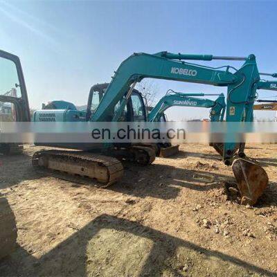 Kobelco sk75 high quality original excavator , Used kobelco digger , Kobelco sk70 sk75 digging machines