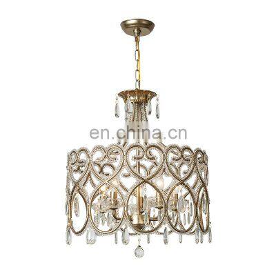 Modern Gold Chrome Luxury Crystal Electric Chandelier Pendant Lighting for Home Hotel Wedding Light