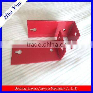 TD75 type return drop bracket for large slope conveyor belt