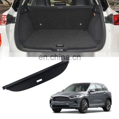 HFTM modify parcel shelf car custom fit cargo cover upgrade retractable cargo cover for infiniti qx50 kits cheap price