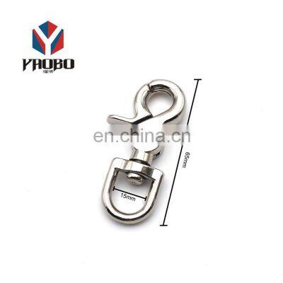 Unique Design Metal Swivel Clasp Keychain Ring Custom Snap Hook