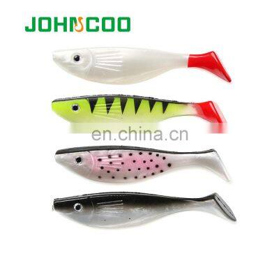 JOHNCOO Fishing Lure Soft Bait 10.5cm 12g Artificial Lifelike Soft Fishing Lure Shad Crank Bait Lure