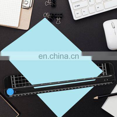 OT410 A4 Paper Cutter Straight Ruler Safe Clear Scale For A4 Paper Document Photo Cutting photo-4