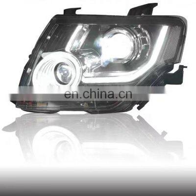Upgrade Full Led Headlamp Headlight Front Lamp With Dynamic for Mitsubishi Pajero V93 V97 V87 Head Lamp Head Light 2007-2021 photo-3