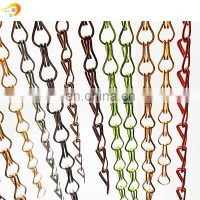 Protection Beautiful appearance hotel chain link metal dividers