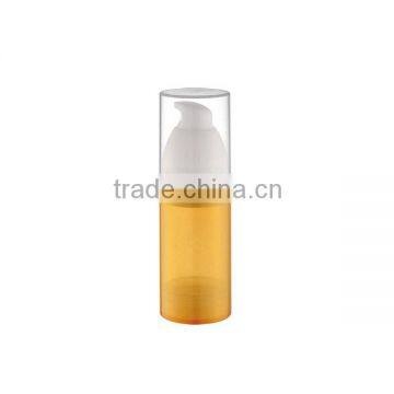 30ML Orange Color Airless Pump Bottle