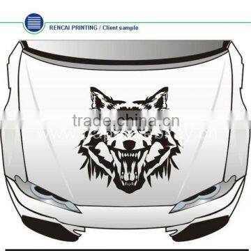 Car head body hood Engine cover graffiti painted sticker Graphics Decals