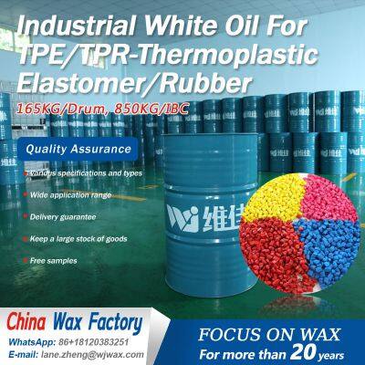 Industrial White Oil For TPE/TPR-Thermoplastic Elastomer/Rubber