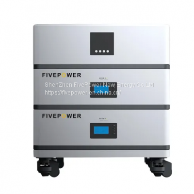 Fivepower Stackable 48V 500Ah Lithium Iron Phosphate 25KWH LiFePO4 Battery With Inverter All In One Energy Storage