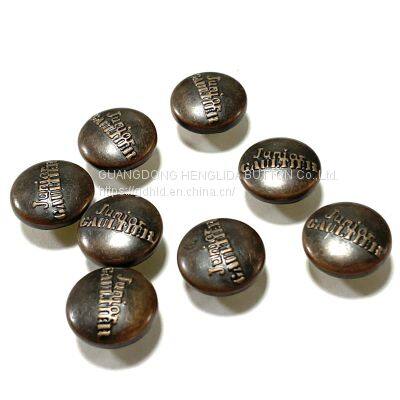 HLD Button Factory Wholesale 15mm plating spring snap button for garment