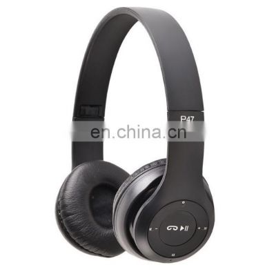 Hot Selling Wireless Headset Lightweight Foldable with Mic 3.5mm  Game  Wired  Blue Tooth Headphone Computer  Media Player