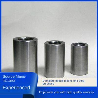 45# Steel Cold Extrusion Construction National Standard Threaded Rebar Sleeve, Rebar Joint, Bomai Fastener photo-2