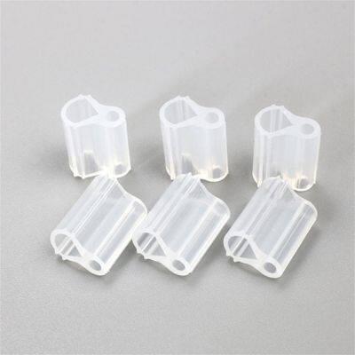 Transparent Silicone Grafting Clip Grafting Clips 1.7MM Tube Clips
