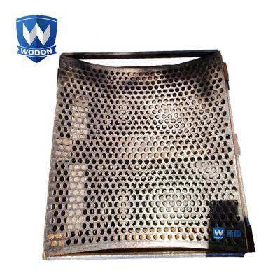 High abrasion hardfacing wearing plate alloy chute and hopper liners mine screen