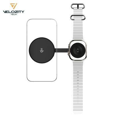 Qi2 Dual Magnetic Charger for IPhone & Apple Watch photo-4
