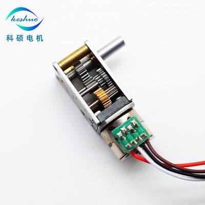 5v 20Ω 50:1 SM10 Stepper Motor With Right Angle Gearbox 10mm Stepper Motor photo-4