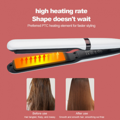 Dual-purpose Non Damaging Hair Straightener With Inner Buckle Straight Plate Clip（Wechat:13510231336） photo-4
