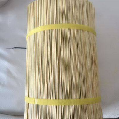 Hot Selling 6/10/8/9 INCH 1st Layer 1.3mm Round Bamboo Sticks for Agarbatti India photo-3