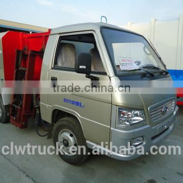 hot sale 2-3m3 mini garbage truck , foton refuse compactor truck