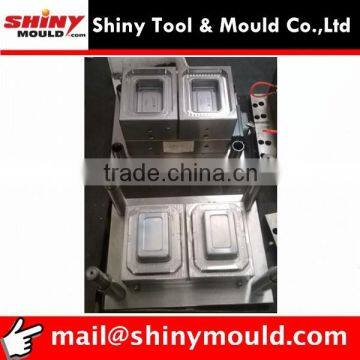 2 cavities storage container mould