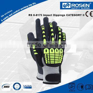 RS SAFETY Knuckle TPR impact and Mechanic glove for cut resistant level 5