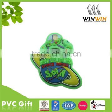 Catoon Buzz Lightyear 3D soft PVC fridge magnet / silicone fridge magnet