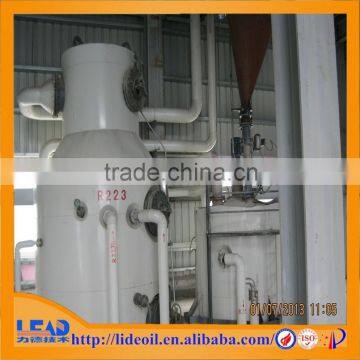 1-10 t/d energy efficient cotton seed oil refining machinery with turnkey project