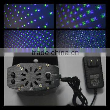 2015 Latest Design Blue and Green Laser Light for Christmas,Birthday,