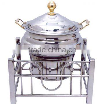 Steel Cheffing Dish, Wedding & Party utensils, food serving dish, hot keeping dish, Catering item, Hotel & Restaurant utensils